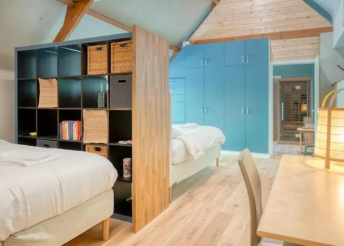 Сasa de vacaciones Cozy Retreat With Sauna Near Gent-st-pieters